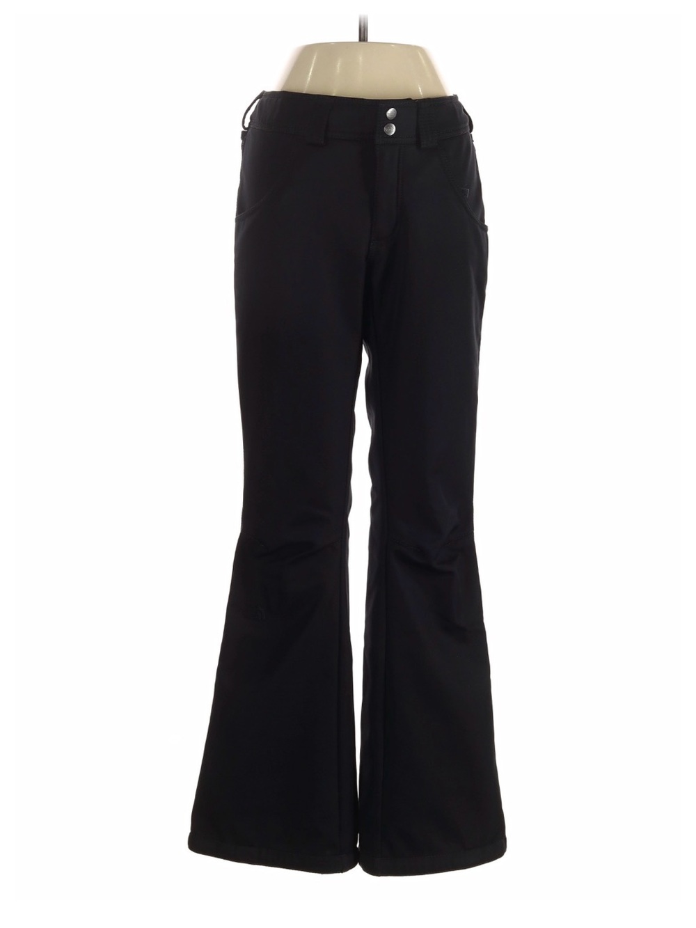 The North Face Black Flare Wide-Leg Snow Pants